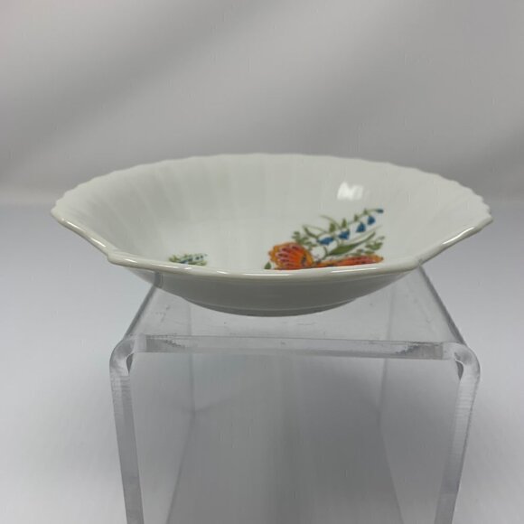 Seashell Shaped Jewelry Dish Butterflies Boho Trinket Coastal Grandma - Picture 4 of 8